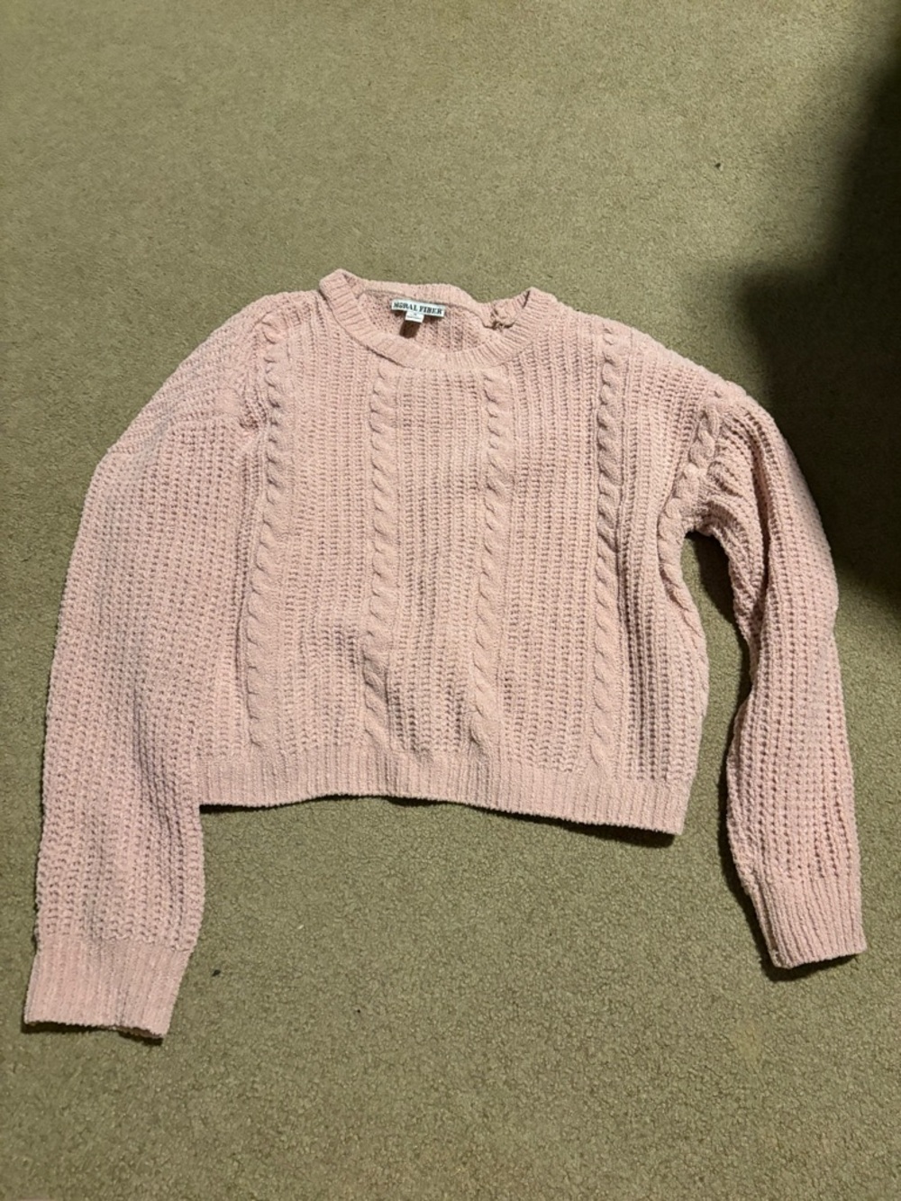 Light pink knit sweater